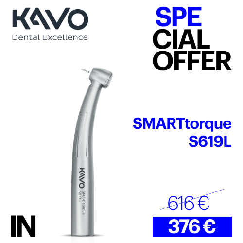 SMARTtorque S619 L турбінний наконечник, зі світлооптикою