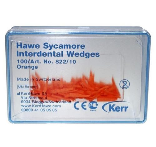 Кілки Hawe Sycamore Interdental, помаранчеві, 100 шт