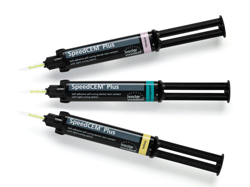 SpeedCEM Plus композитний цемент для фіксації, колір білий опаковий, 9г