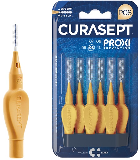 Йоржик міжзубний CURASEPT PROXI P08, TANGERINE, 6 шт, мандарин