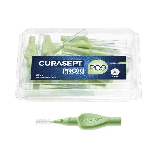 Йоржик міжзубний CURASEPT PROXI P09, LIGHT GREEN, REFILL BOX, 25 шт, світло зелений