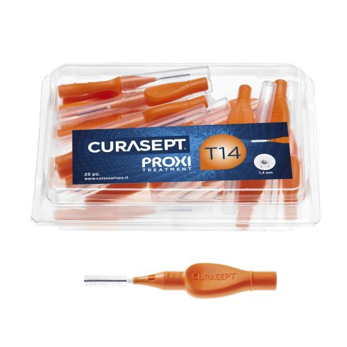 Йоржики міжзубні CURASEPT PROXI T14, ORANGE, REFILL BOX, 25 шт, помаранчевий