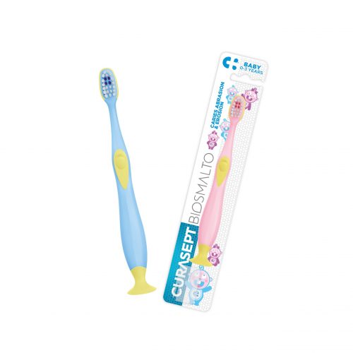 Зубна щітка дитяча Curasept Biosmalto 0-3 роки, 1шт