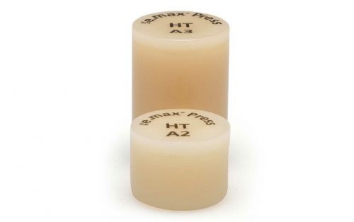 Заготовки IPS e.max Press НТ (High Translucency – висока прозорість), А2, 3 шт