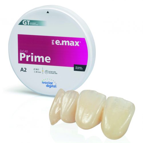 Керамічний диск IPS e.max ZirCAD Prime A2 98.5-16/1, A2 98.5-16/1