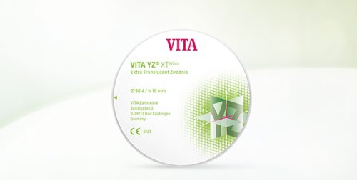 VITA YZ XT екстра транслюцентний діоксид цирконію, колір  A1, Ø 98.4мм, h 18мм