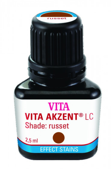 VITA AKZENT LC EFFECT STAINS, russet, 2.5 ml, 2,5 мл