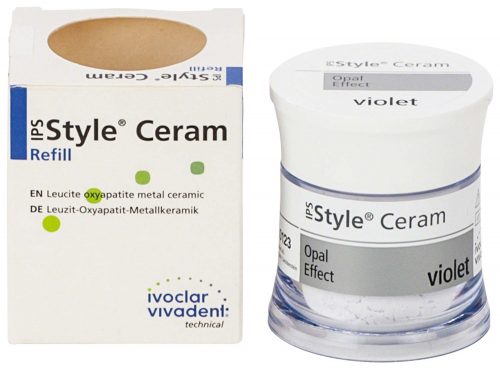 Керамічна маса IPS Style Ceram Opal Effect, колір violet, вага 20г, фіолетова, 20г