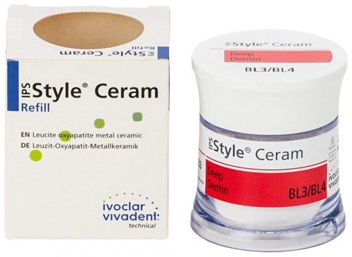 Керамічна маса IPS Style Ceram Deep Dentin, колір BL3/BL4, вага 20г, BL3/BL4, 20г