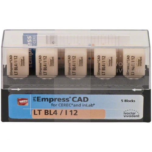 Блоки IPS Empress CAD CEREC LT (Low translucency – низька прозорість ), LT BL4, І12/5