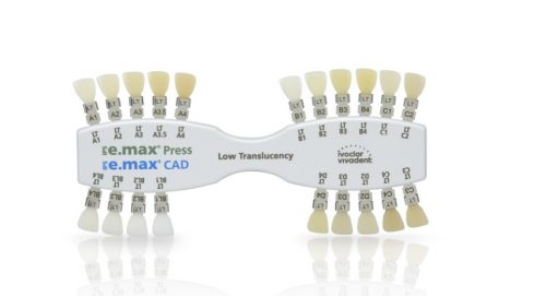 Розколірка IPS e.max Press/CAD LT Shade Guide, LT, 1шт