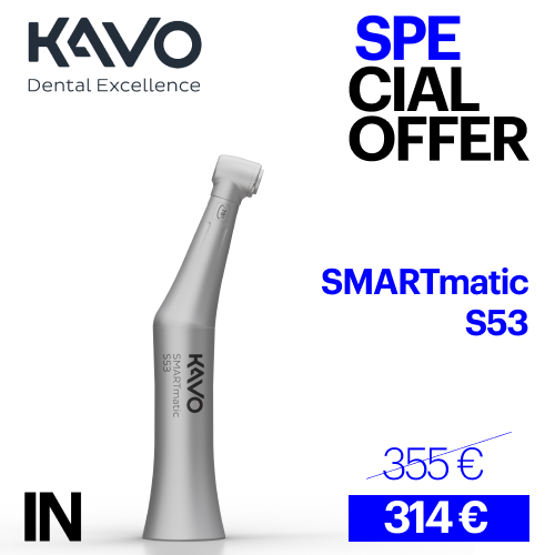 Кутовий наконечник SMARTmatic S53 (8:1) без світла, 1.011.6810