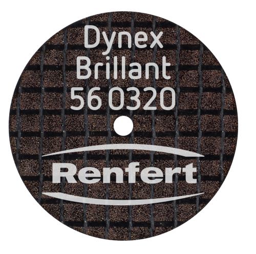 Диски відрізні для кераміки 20 x 0,3 mm (Dynex Brilliant) 10 шт., 20 x 0,3 mm, 10 штук