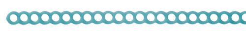 Перфоровані ретенції, прямі, серії GEO, 40 смужок, 40 штук