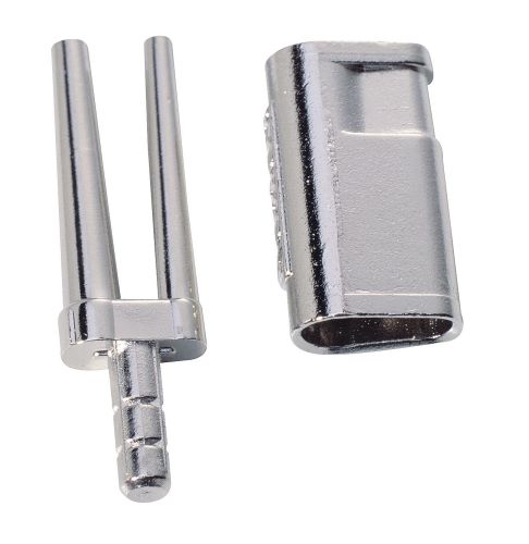 Штифт Bi-V-Pin з металевою втулкою, 100 шт, 100 штук