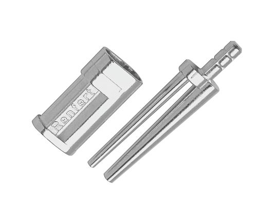 Bi-Pin довгий з втулкою, 100 шт, 100 штук