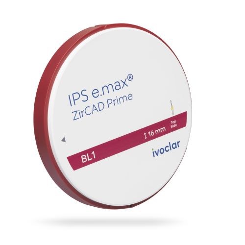 Цирконієвий диск IPS e.max ZirCAD Prime, колір D3, розмір 98.5-16мм/1 шт, D3 98.5-16/1