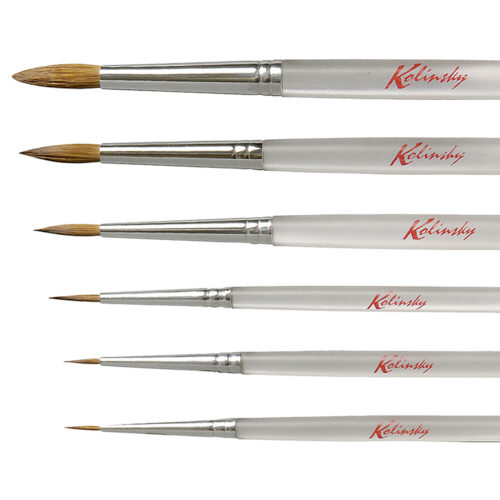 Пензлик Kolinsky evo розмір 6 (2 шт.)