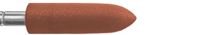 Полір для амальгами, сплавів металів, бюгельних сплавів, форма конусоподібна, діаметр 045