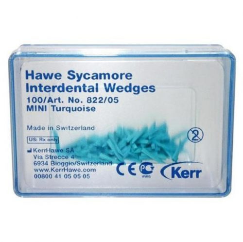 Кілки Hawe Sycamore Interdental, Mini, бірюзові, 100 шт