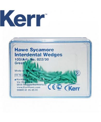 Кілки Hawe Sycamore Interdental, зелені, 100 шт