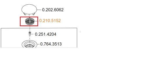 Фільтр сітчастий до плювальниці уст. КАВО Estetica, Systematica, Primus, білий, 10шт