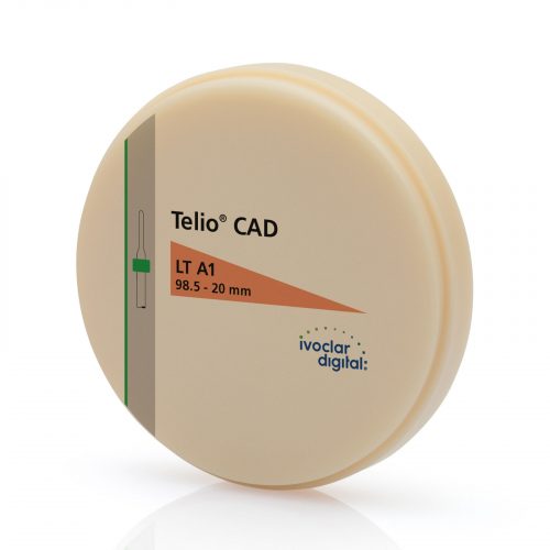 Диск для виготовлення тимчасових конструкцій Telio CAD LT B1 98.5-20мм/1, LT B1 98.5-20мм/1