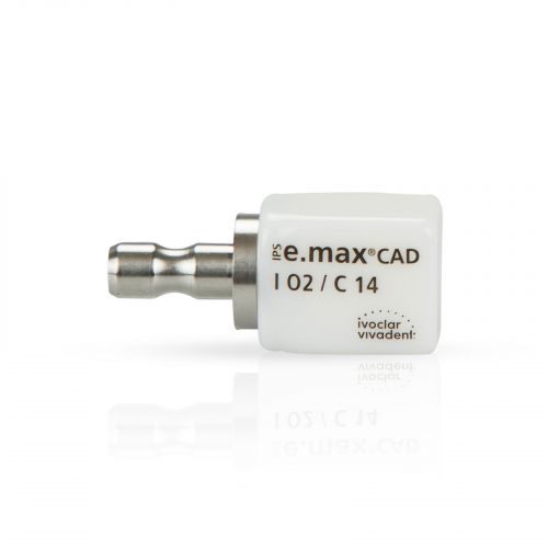 Літію дісілікатний склокерамічний блок (LS2) IPS e.max CAD CEREC/inLab Імпульсні O2 C14/5, O2