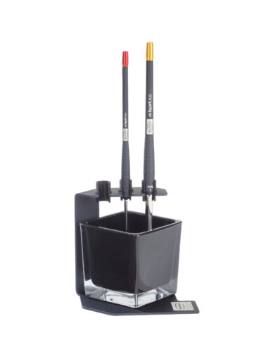 Тримач для пензлів (зі склянкою) для пензлів lay:art evo