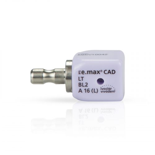 Блоки дисилікат літію IPS e.max CAD CER/inLab, колір LT C1, розмір A16 (L)/5 шт, C1