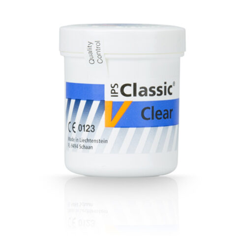 Керамічна маса IPS Classic V Transparent, колір clear, вага 20г, прозорий clear, 20 г