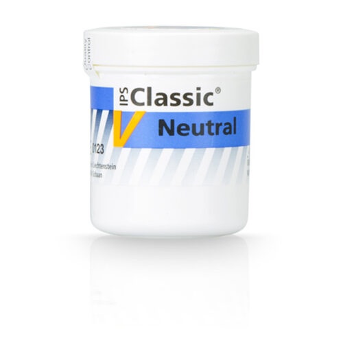 Керамічна маса IPS Classic V Transparent, колір neutral, вага 20г, прозорий нейтральна, 20 г