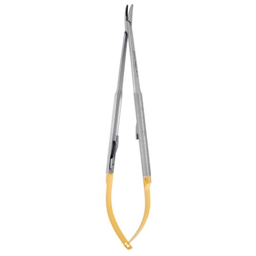 Вигнутий голкотримач Castroviejo Perma Sharp™, 18 см (7 дюймів), NH5024R, 36,57