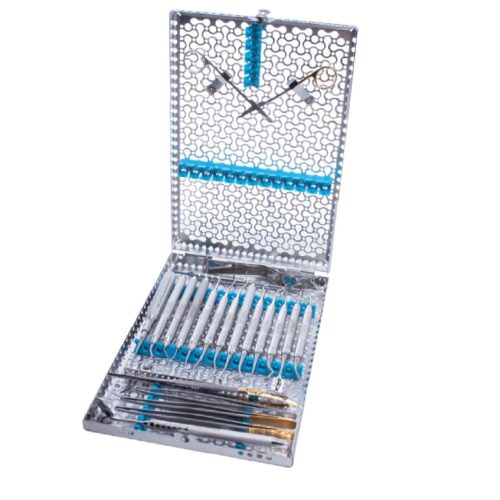 Касета DIN, 18 інстр, 4 кліпси, мор.хв.