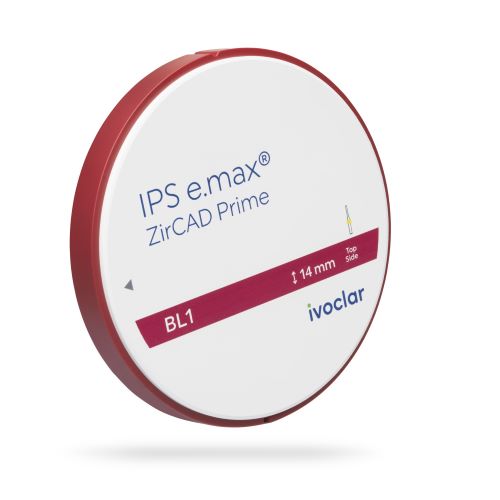 Цирконієвий диск IPS e.max ZirCAD Prime, колір A1, розмір 98.5-14мм/1 шт, A1