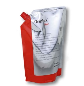 Полімер самотвердіючої пластмаси SR Triplex Hot Polymer, колір Clear, вага 20×500г, Прозорий, 500 г
