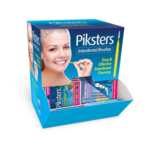 Велика упаковка: Міжзубні йоржики Piksters, в асортименті, 4 шт