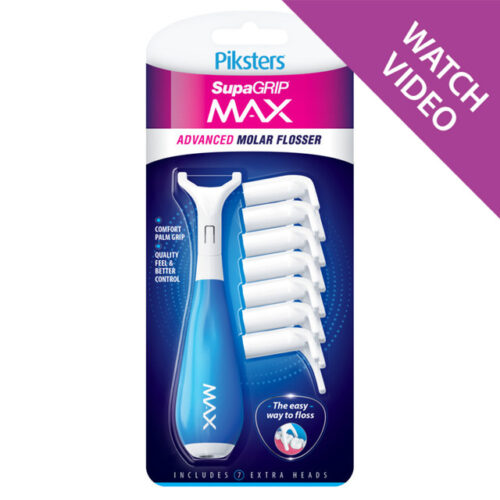 Інструмент для чищення зубів ниткою Piksters SupaGRIP Max