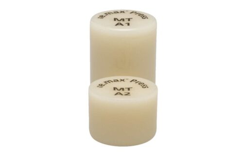 Заготовки IPS e.max Press МТ (Medium  Translucency – середня прозорість), A2, 3 шт
