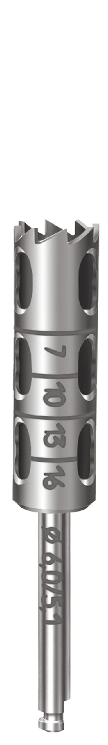 Свердло трефіноване для експлантації