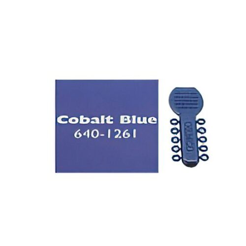 Еластична лігатура “дерево”, колір кобальтові-сині. Упаковка 1000 шт