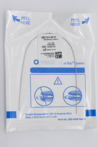 ДУГА SS BROAD .018X.025 ВЕРХНЯ/ВЕЛИКА