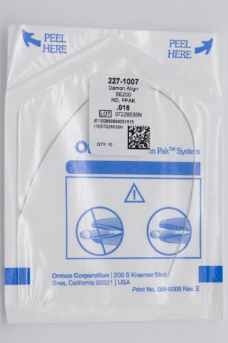 Дуга форма Damon, SS, з гачками, 24 мм, .019 х .025. 1шт