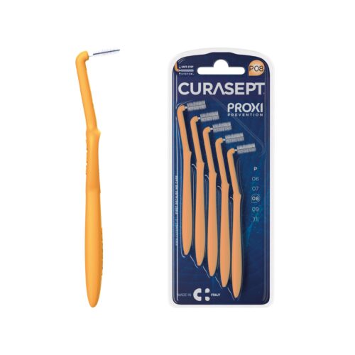 Йоржик міжзубний CURASEPT PROXI ANGLE P08, TANGERINE, 5 шт