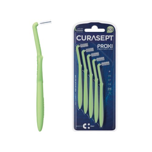 Йоржик міжзубний CURASEPT PROXI ANGLE P09, LIGHT GREEN, 5 шт, світло-зелений