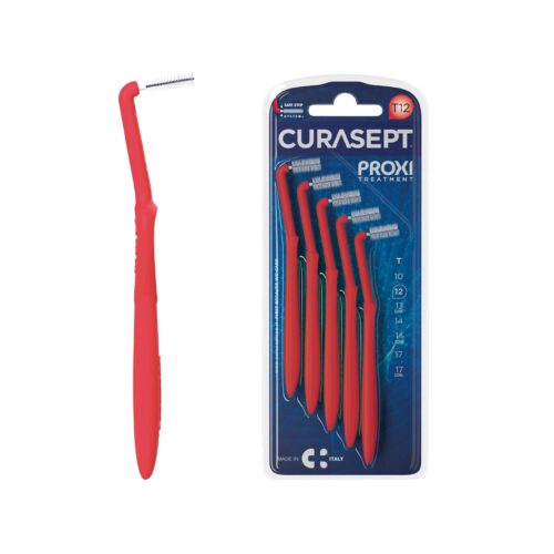Йоржик міжзубний CURASEPT PROXI ANGLE T12, RED, 5 шт