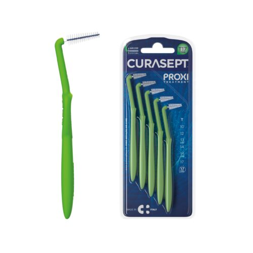 Йоржик міжзубний CURASEPT PROXI ANGLE T17 CONE, GREEN, 5 шт