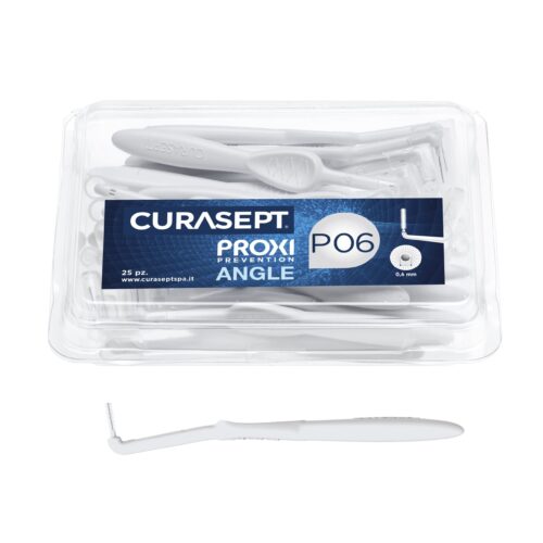 Йоржики міжзубні CURASEPT PROXI ANGLE P06, WHITE, REFILL BOX, 25 шт