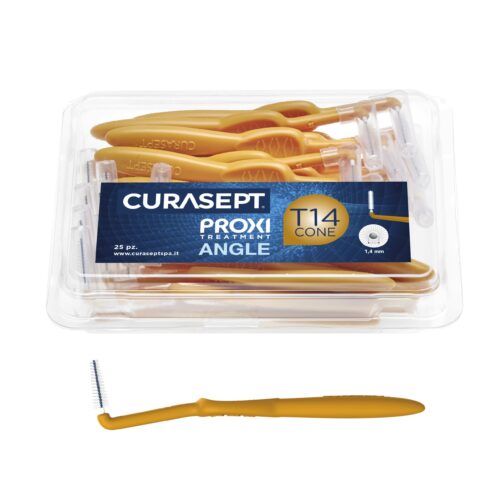 Йоржики міжзубні CURASEPT PROXI ANGLE T14 CONE, OCRA, REFILL BOX, 25 шт