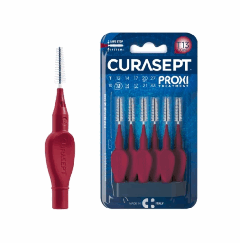 Йоржик міжзубний CURASEPT PROXI ANGLE Е13, BORDEAUX, 5 шт, бордо